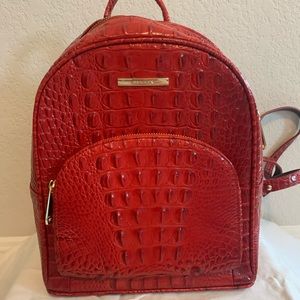 Brahmin Mini Dartmouth Crocodile Backpack